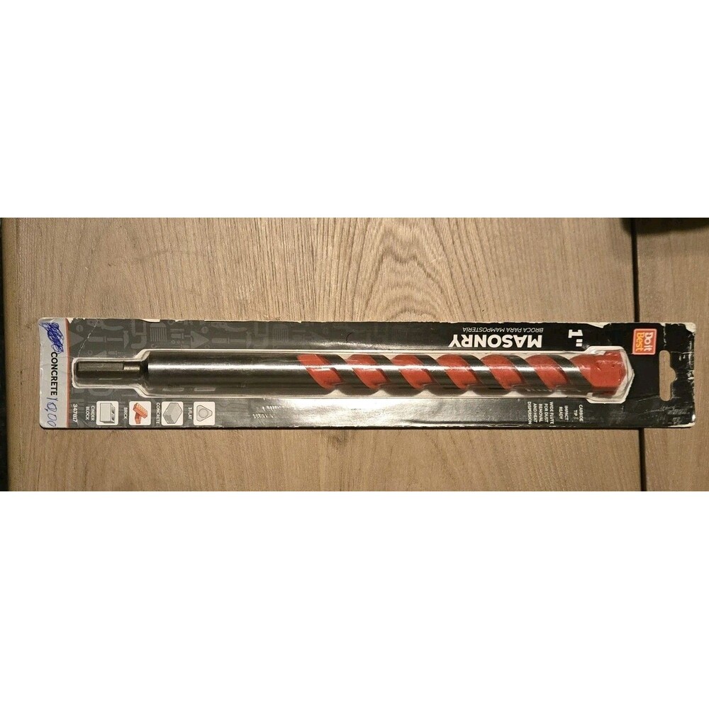 Do it Best 1 In. x 12 In. Impact Ready Carbide Masonry Drill Bit